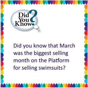 DId You Know March was the Biggest Selling Month on Poshmark for Swimsuits